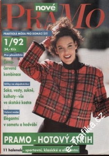 1992/01 časopis PraMo, česky, velký formát
