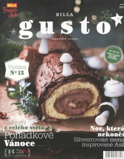 Časopis Gusto, Billa, kuchařka zima 2015