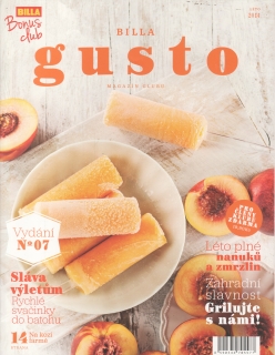 Časopis Gusto, Billa, kuchařka léto 2014