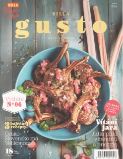 Časopis Gusto, Billa, kuchařka jaro 2014