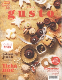 Časopis Gusto, Billa, kuchařka zima 2013
