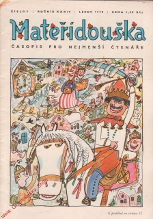 1978/01 Mateřídouška, časopis pro nejmenší čtenáře