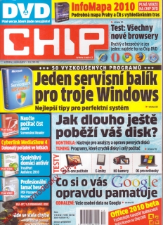 2010/01 Časopis Chip bez DVD