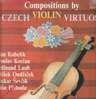 LP Compositions by Czech Violin Virtuosi, Kubelík, Kocián, Laub... 1990