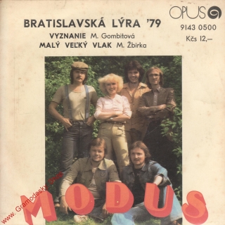 SP Bratislavská lyra 1979, Gombitová, Vyznanie, Žbirka, Malý velký vlak, 1979