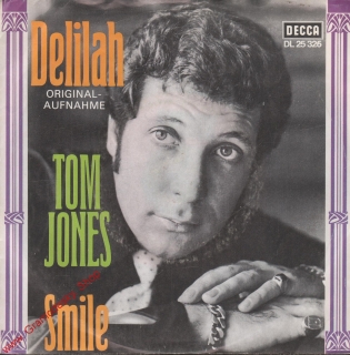 SP Tom Jones, Delilah, Smile, DL 25 325