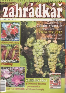 2012/05 Zahrádkář, časopis, velký formát