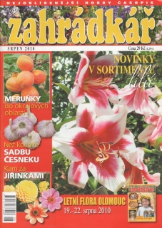 2010/08 Zahrádkář, časopis, velký formát
