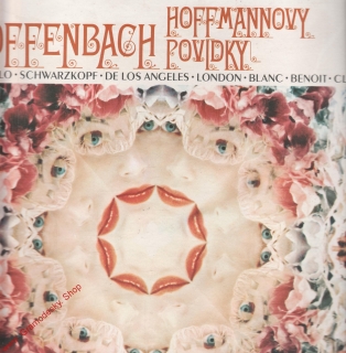 LP 3album Jacques Offenbach, Hoffmannovy povídky, 1980 stereo 1116 3081-836 ZB
