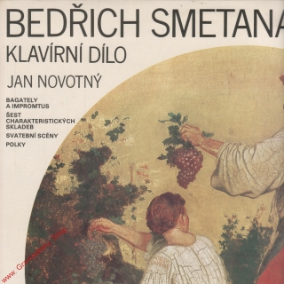 LP 2album Bedřich Smetana, klavírní dílo, Svatební scény, Polky..., 1981 stereo