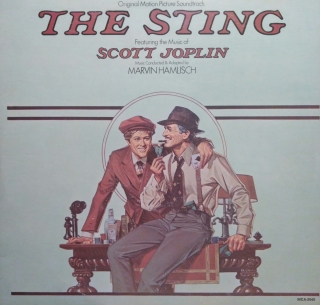 LP The Sting original Motion Picture Soundtrack Paul Newman, Robert Redford 1974