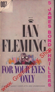 James Bond 007, For Your Eyes Only / Ian Fleming, anglicky