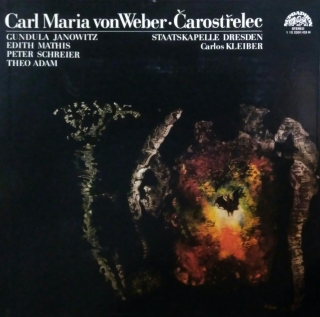 LP 3 album Čarostřelec, Carl Maria von Weber, 1977