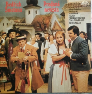 LP 3album Prodaná nevěsta, Bedřich Smetana, 1981 1116 3511 - 13 stereo