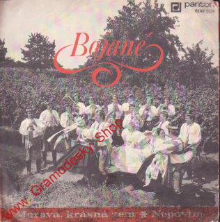 SP Bojané, Morava, kkrásná zem, Nepovím, 1981, Panton, 8143 0119