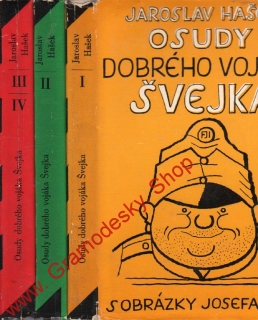 Osudy dobrého vojáka Švejka I, II, III, IV. díl / Jaroslav Hašek, 1966