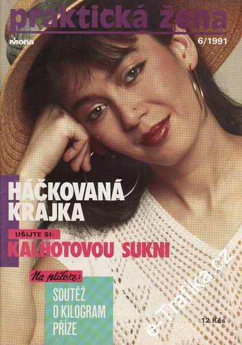 1991/06 časopis Praktická žena / velký formát