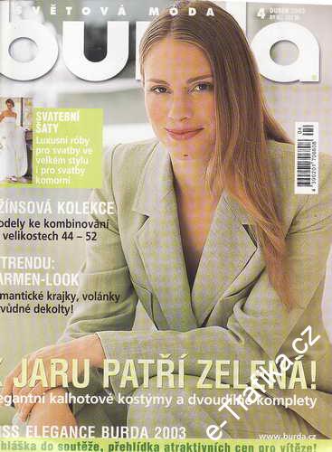 2003/04 časopis Burda Česky