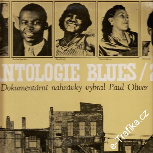 LP Antologie Blues 2. / 2album, vybral Paul Oliver, 1983