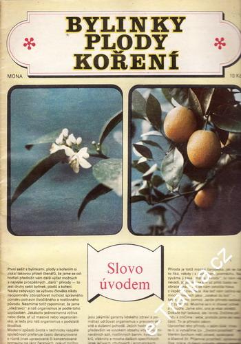 Bylinky, plody, koření / ing. Bohumil Hlava, CSc, 1986