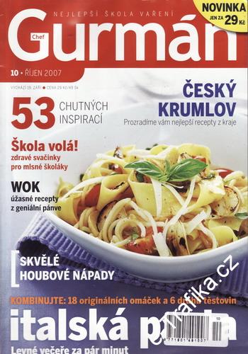 2007/10 Časopis Gurmán, nejlepší škola vaření