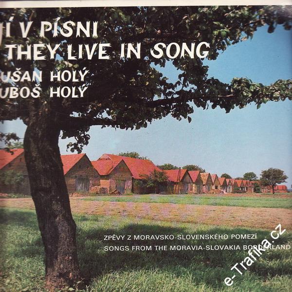 LP Žijí v písni, Dušan Holý, Luboš Holý, 1983