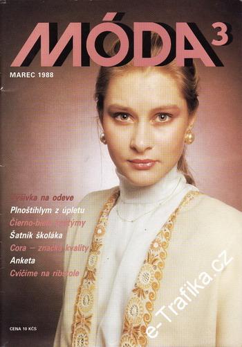 Móda 1988/03 časopis, příloha