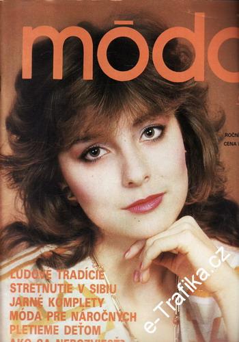 1987/03 Móda časopis, příloha, Slovensky