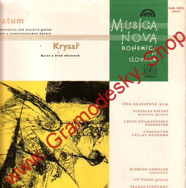LP Musica Nova Bohemica et Slovaca, Pavel Bořkovec, Silentium turbatum, 1965