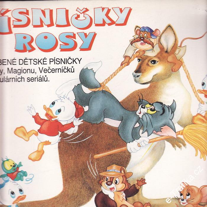 LP Písničky z Rosy, oblíbené dětské písničky, 1991, multiSONic