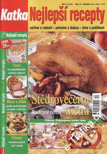 Katka 2003/12 Nejlepší recepty