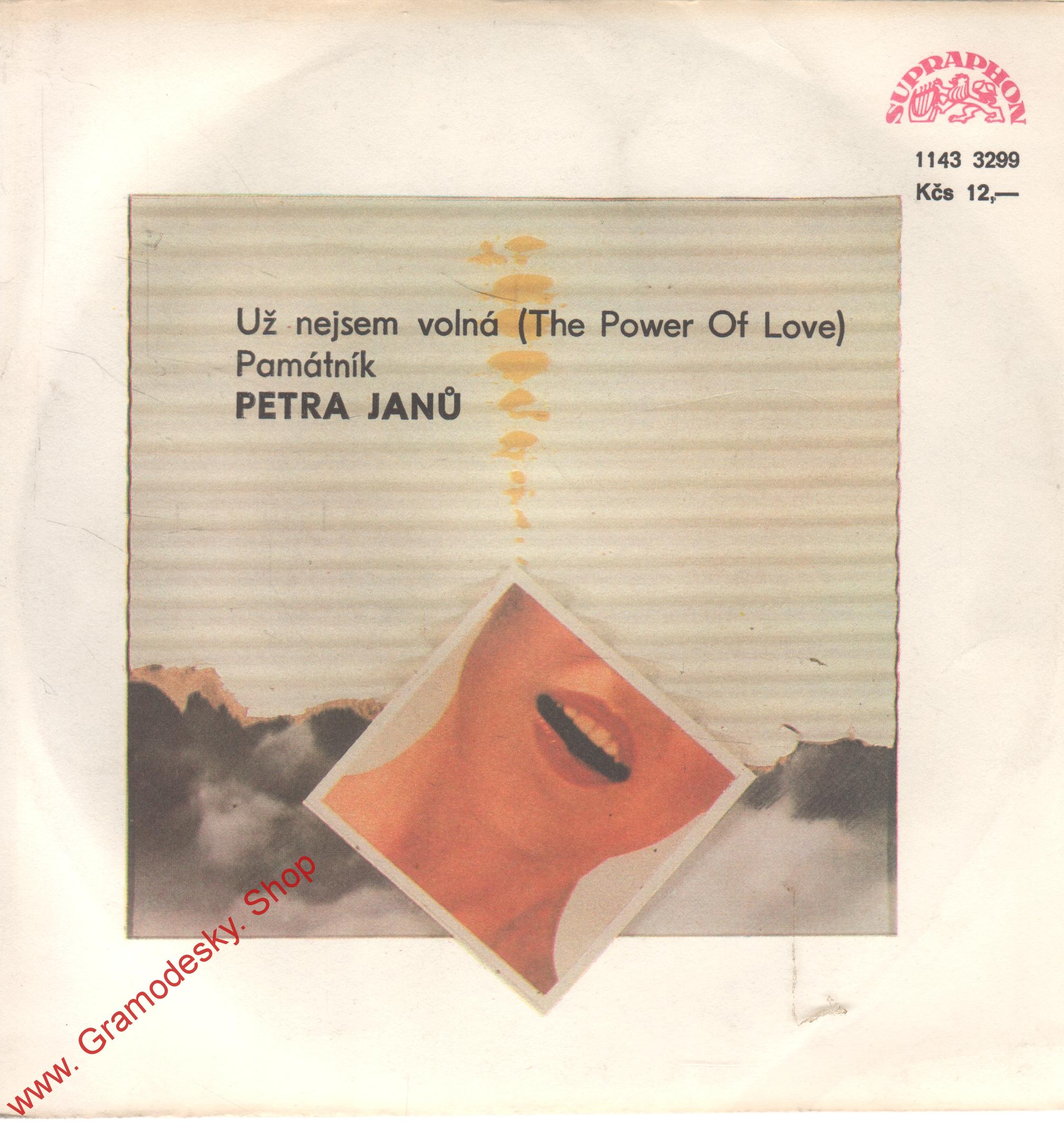 SP Petra Janů, Už nejsem volná, Památník, 1986