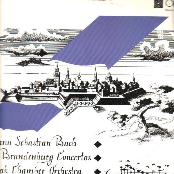 LP 2 Album, Johan Sebastian Bach, Brandenburské koncerty č. 1 - 6, Opus, 1978