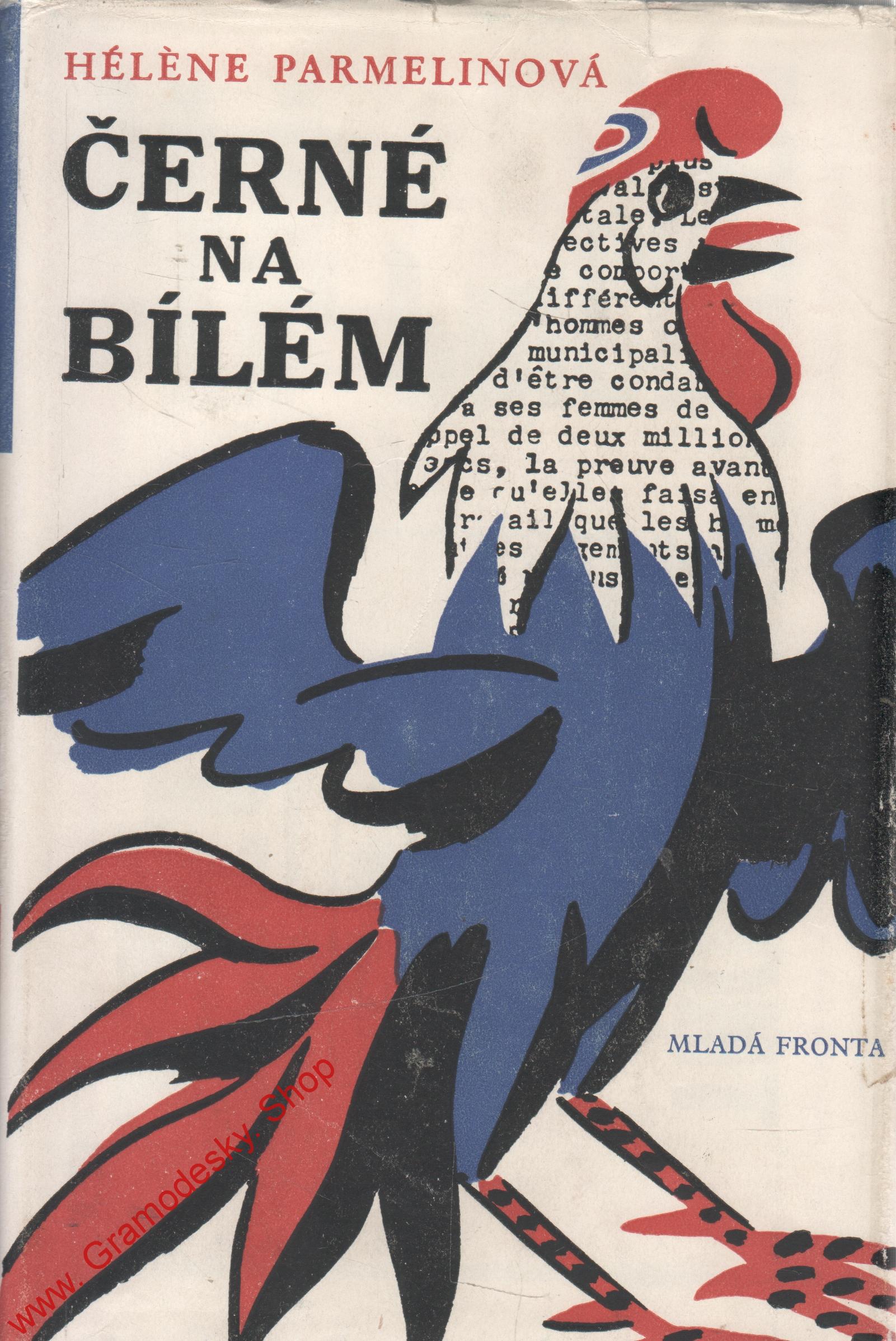 Černé na bílém / Héléne Parmelinová, 1954