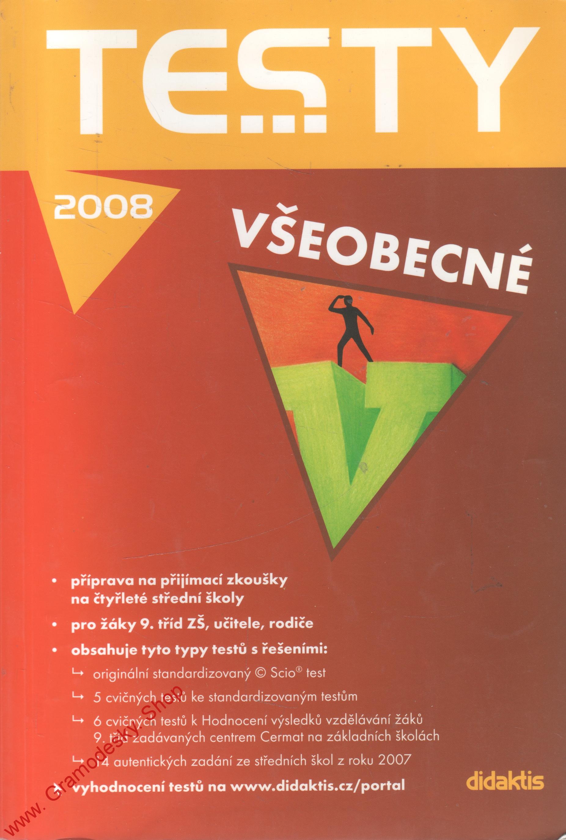 Testy všeobecné 2008