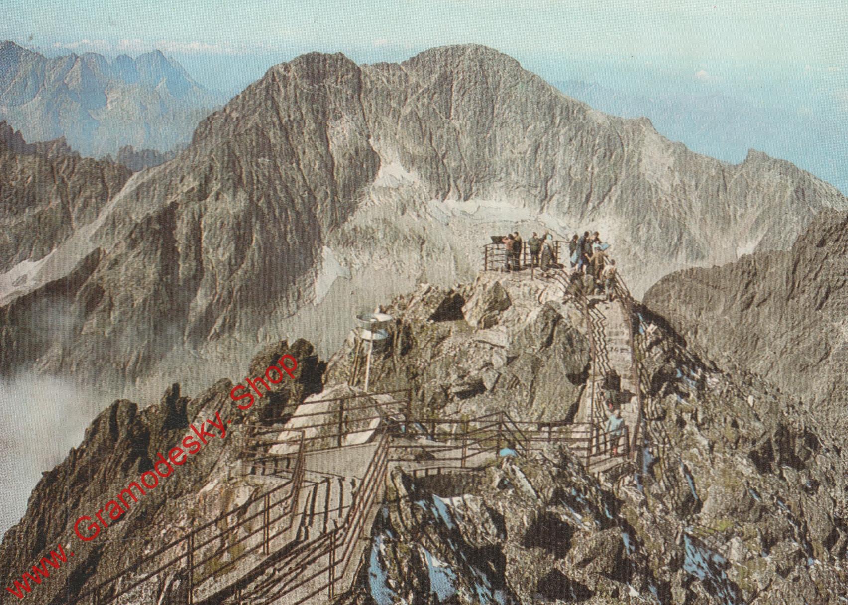 Pohlednice, Vasoké Tatry, Lomnický štít, čistá