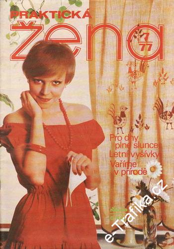 1977/07 časopis Praktická žena / velký formát