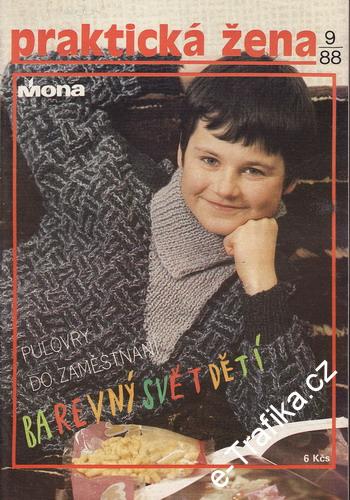 1988/09 časopis Praktická žena / velký formát