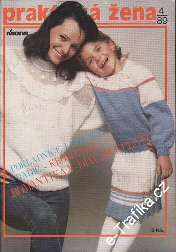 1989/04 časopis Praktická žena / velký formát