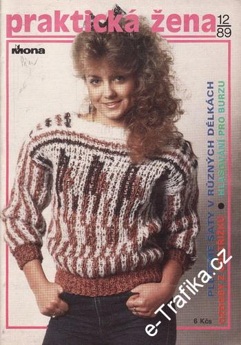 1989/12 časopis Praktická žena / velký formát