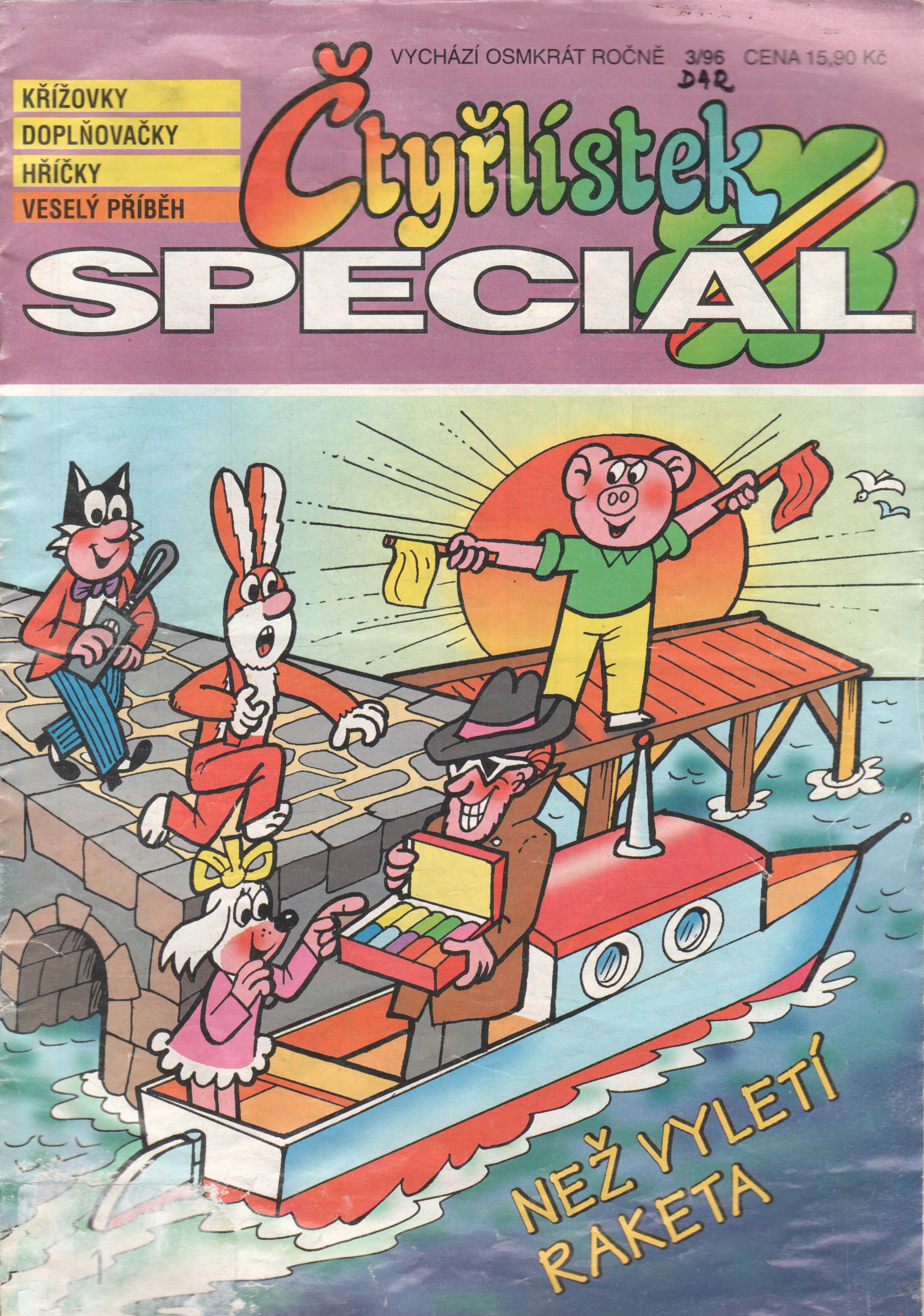 Čtyřlístek speciál, Než vyletí raketa, 03/1996