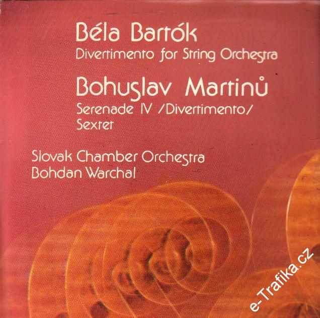 LP Béla Bartók, Bohuslav Martinů, 1981, 9111 0975