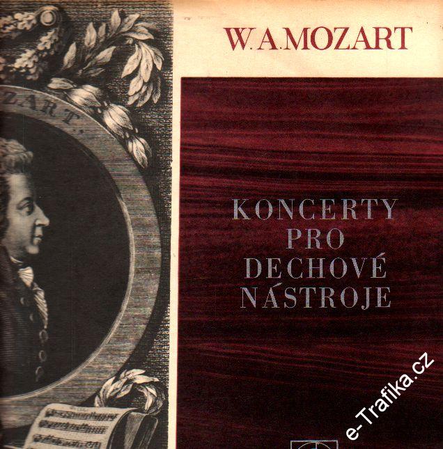 LP Wolfgang Amadeus Mozart, koncerty pro dechové nástroje, 1966