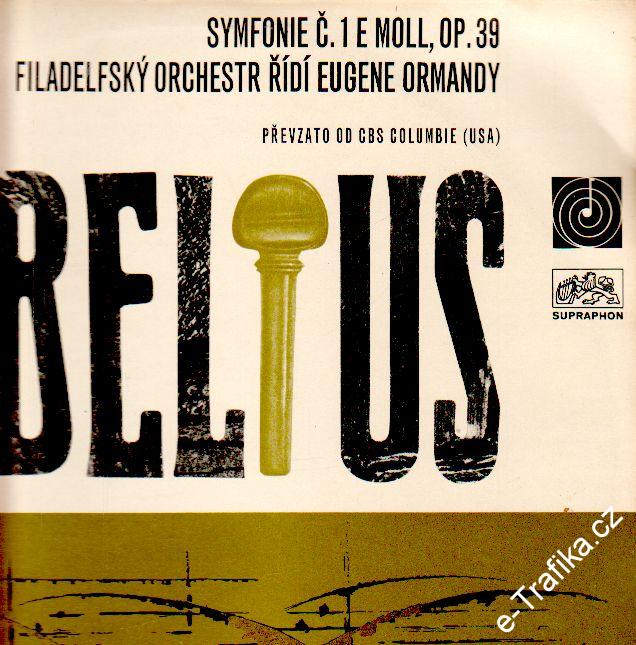 LP Jean Sibelius, op. 39, symfonie č. 1 E moll, 1968, 0 10 0221