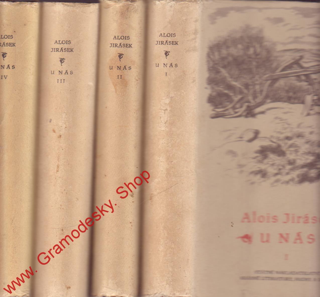 U nás I+II+III+IV. díl / Alois Jirásek, 1954