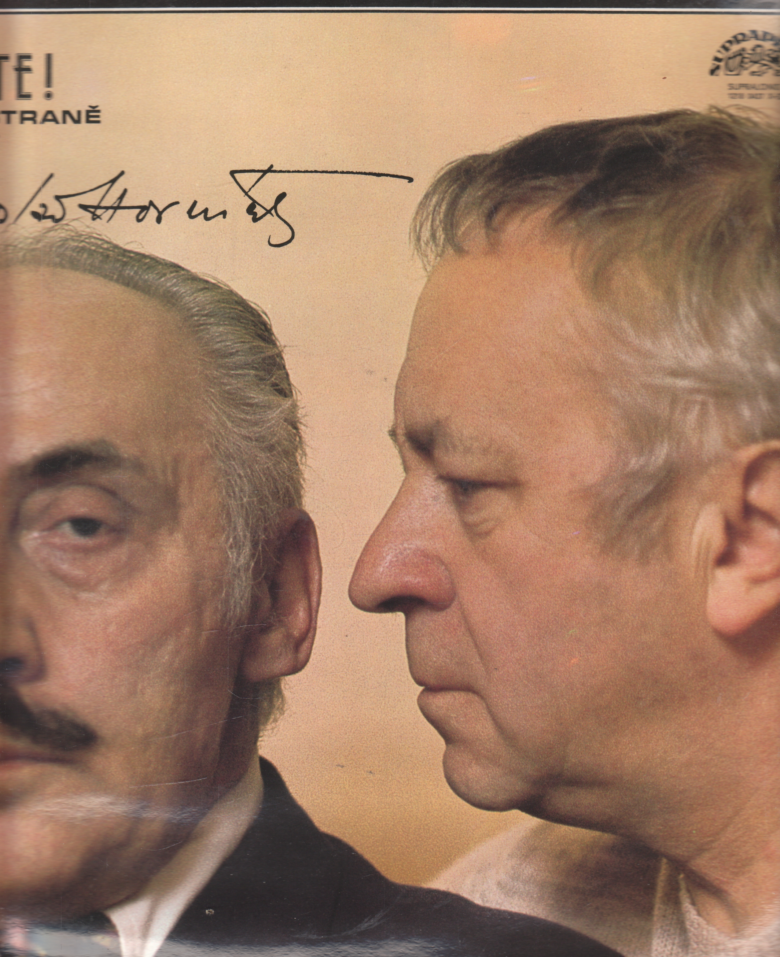 LP Obraťte! Na druhé straně jsem Já, Miloš Kopecký, Miroslav Horníček, 1978