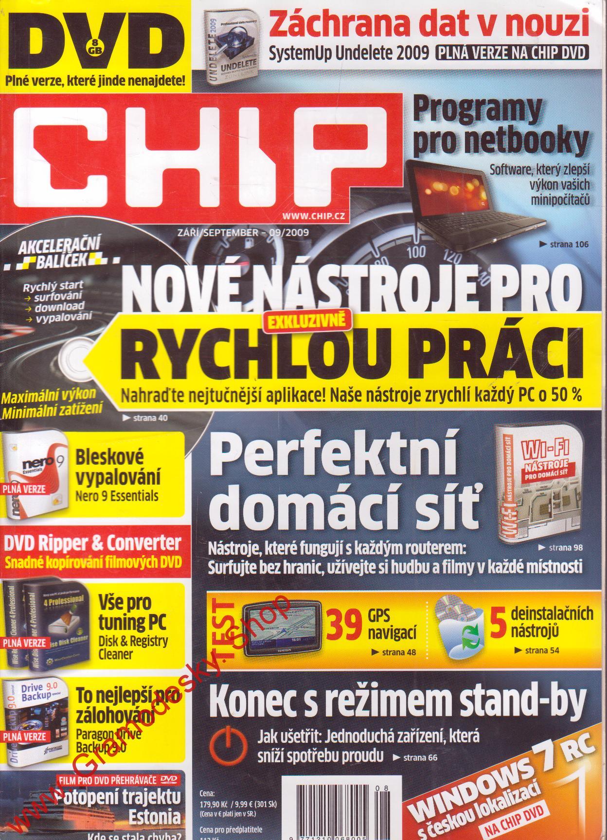 2009/09 Časopis Chip bez DVD