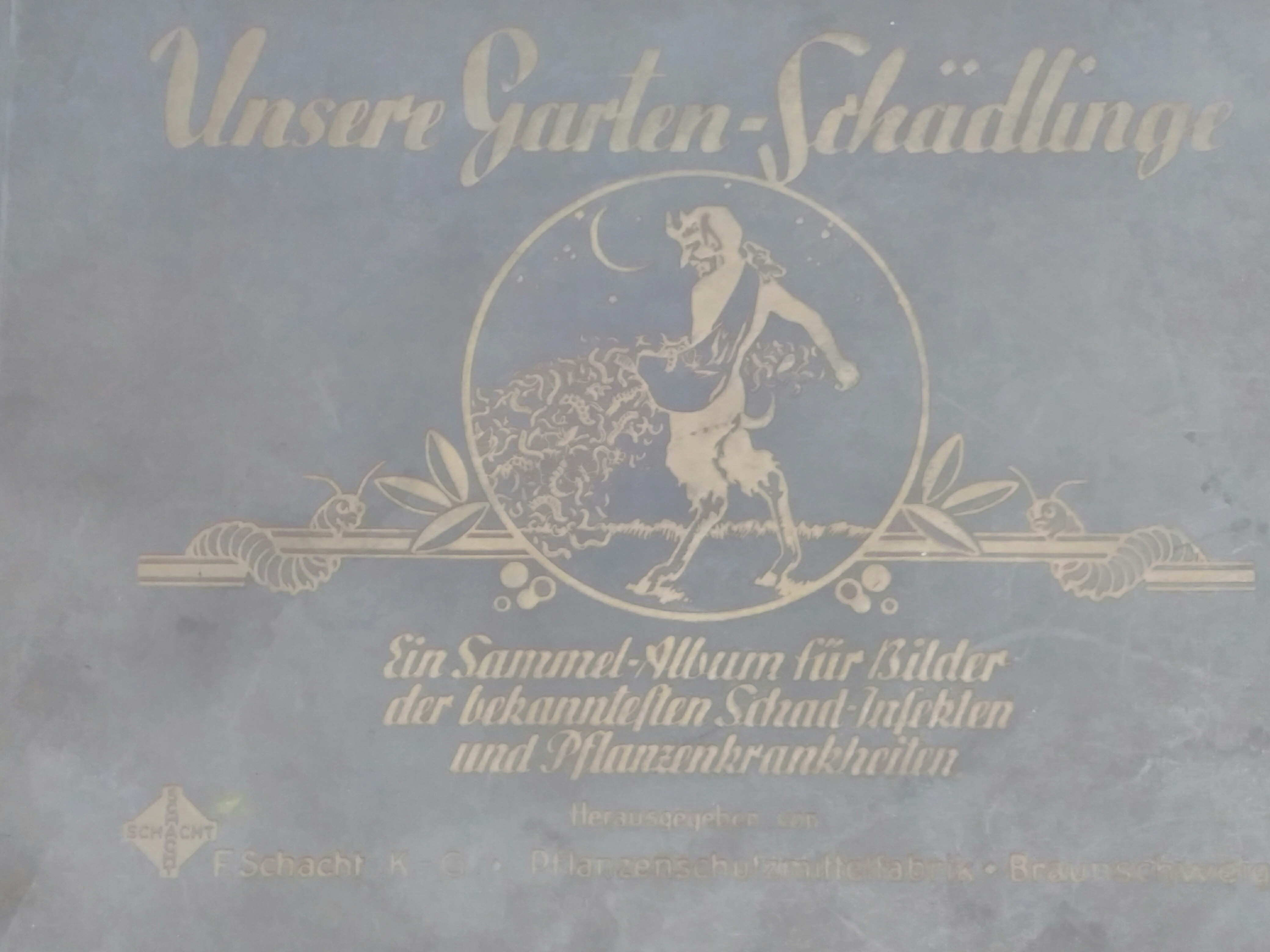 Naši zahradní škůdci - album obrázků 1933