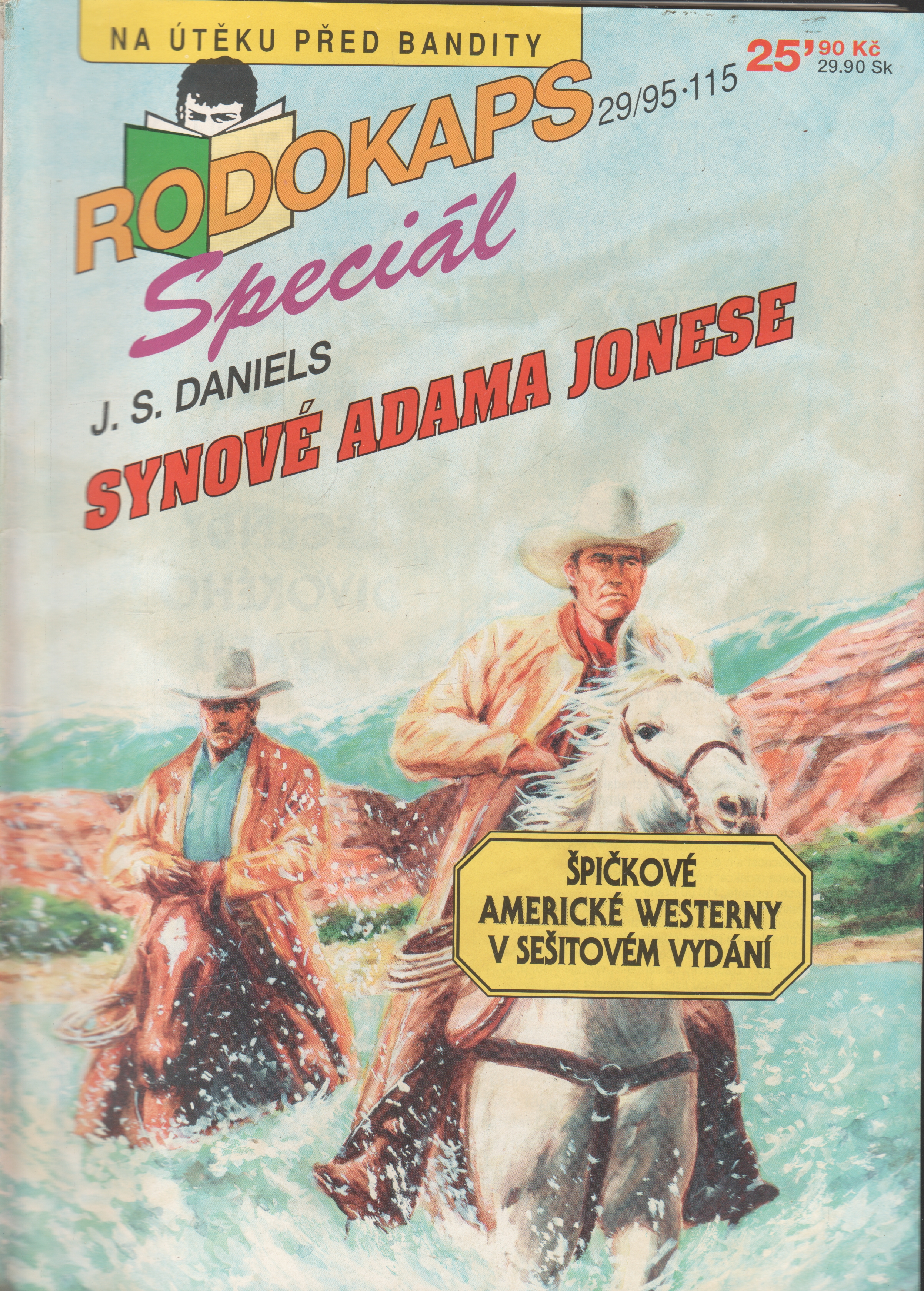 Rodokaps 1995/29 velký formát, Synové Adama Jonese / J. S. Daniels