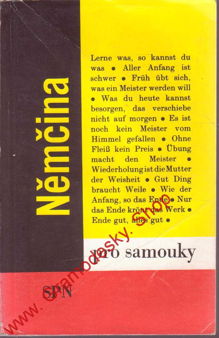 Němčina pro samouky / Bendová Kettnerová, 1991